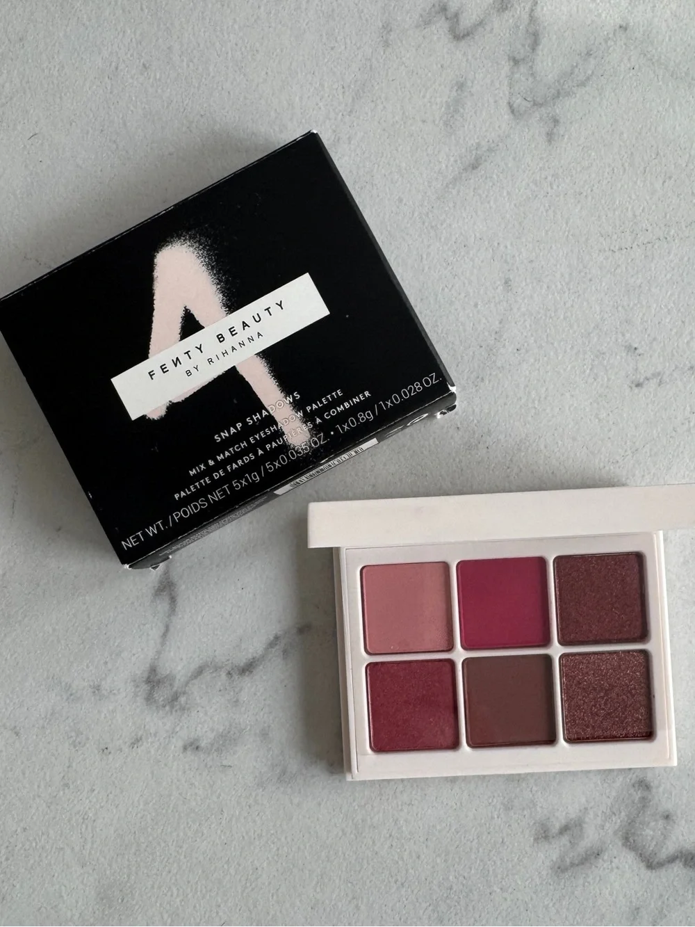 FENTY BEAUTY BY RIHANNA SNAP SHADOWS MIX & MATCH EYESHADOW PALETTE;—4 ROSE